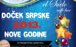 13.01.2013. – Caffe bar El Suelo: Doček Srpske Nove godine