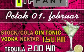 01.02.2013. – Caffe Tiffany Prijedor: Promo party