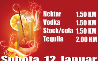 12.01.2013. – Caffe Tiffany Prijedor: Promo party