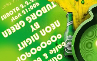 02.02.2013. – Olimp caffe & bar Prijedor: Neon night by Tuborg Green