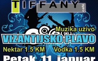 11.01.2013. – Caffe Tiffany Prijedor: Vizantijsko plavo