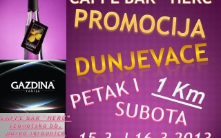 16.03.2013. – Caffe bar Herc Prijedor: Dunjevača party