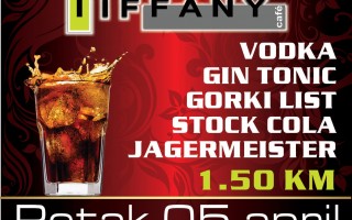 05.04.2013. – Caffe Tiffany Prijedor: Promo party