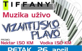 26.04.2013. – Caffe Tiffany Prijedor: Vizantijsko plavo