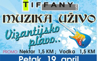 19.04.2013. – Caffe Tiffany Prijedor: Vizantijsko plavo