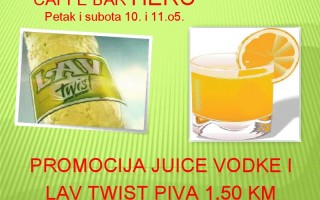 10.05.2013. – Caffe bar Herc Prijedor: Promo vikend
