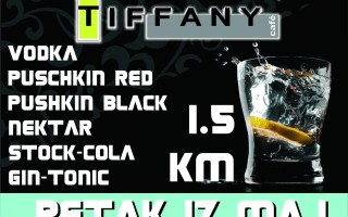 17.05.2013. – Caffe Tiffany Prijedor: Promo party