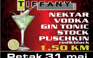 31.05.2013. – Caffe Tiffany Prijedor: Promo party
