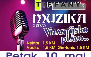 10.05.2013. – Caffe Tiffany Prijedor: Vizantijsko plavo
