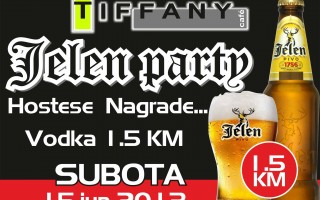 15.06.2013. – Caffe Tiffany Prijedor: Jelen party