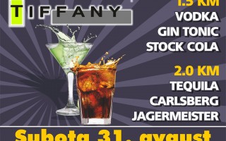 31.08.2013. – Caffe Tiffany Prijedor: Promo party