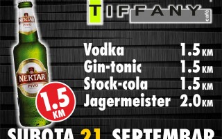 21.09.2013. – Caffe Tiffany Prijedor: Promo party