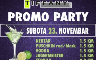 23.11.2013. – Caffe Tiffany Prijedor: Promo party