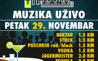 29.11.2013. – Caffe Tiffany Prijedor: Svirka uživo