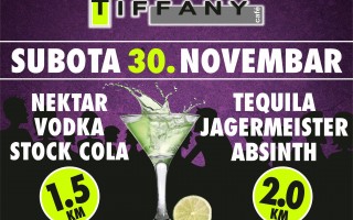 30.11.2013. – Caffe Tiffany Prijedor: Promo party