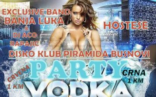 24.11.2013. – Disco club Piramida Busnovi: Vodka party