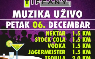 06.12.2013. – Caffe Tiffany Prijedor: Svirka uživo