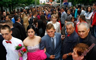 Maturanti Mašinske i Poljoprivredno-prehrambene škole Prijedor, 27.05.2015.